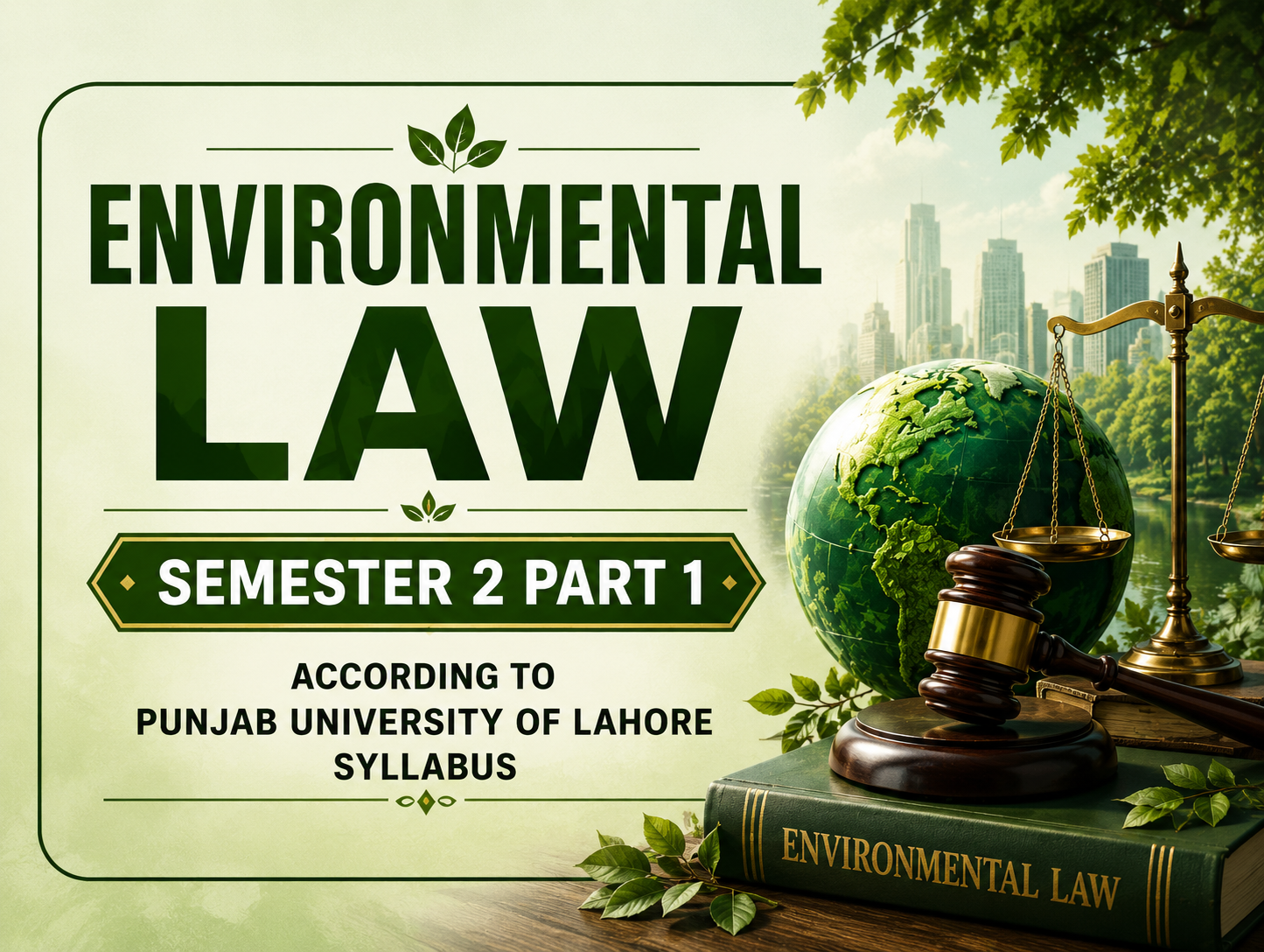 Environmental Law Semester 2 part 1