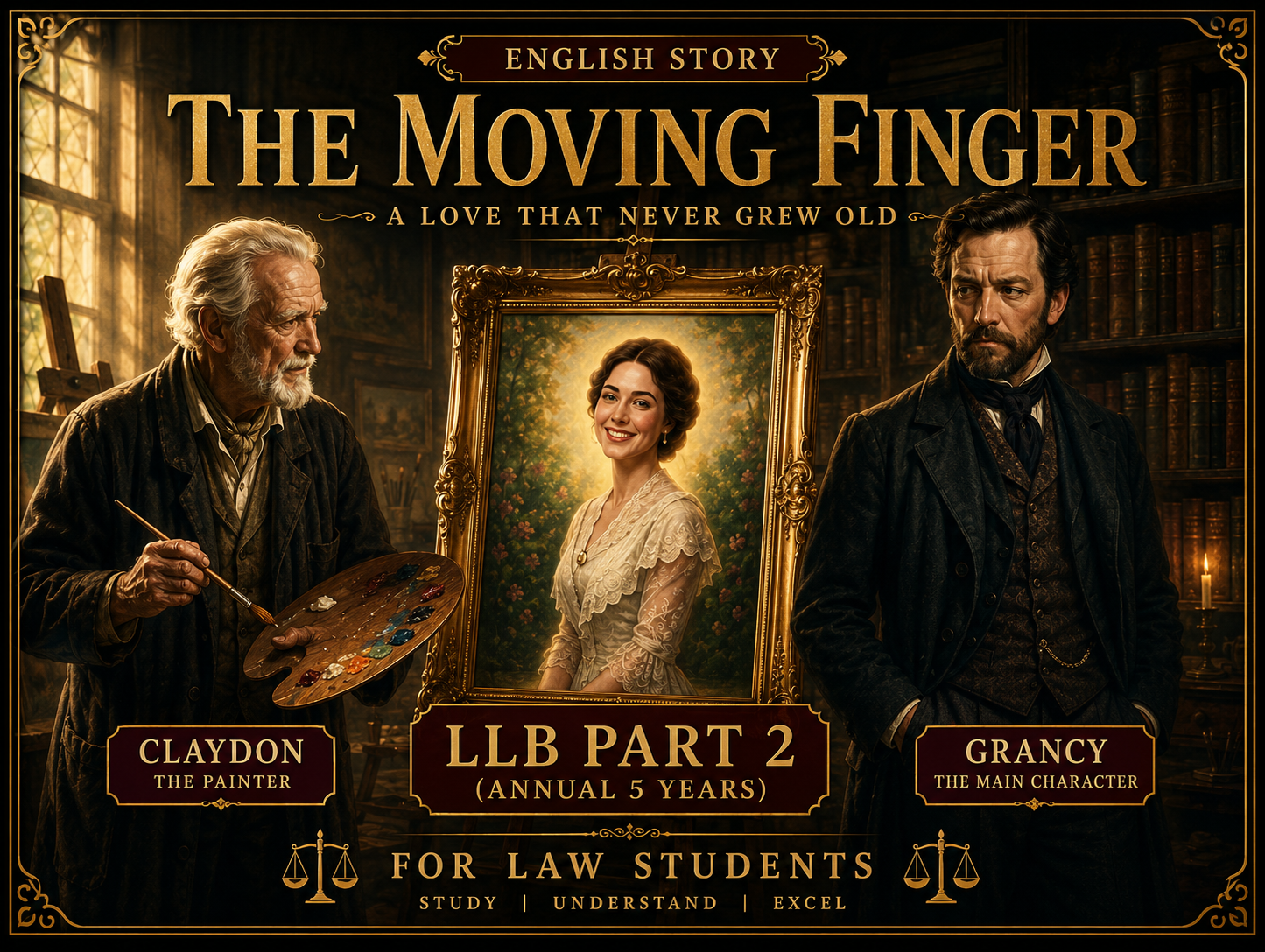 The Moving Finger (English Story) LLB Part 2 (Annual 5 years)