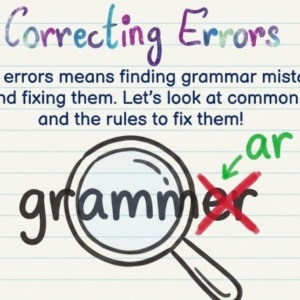Correcting Error Slides