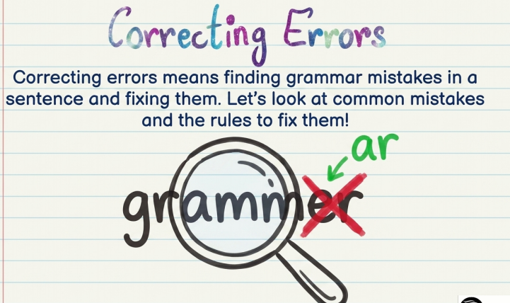 Correcting Error Slides