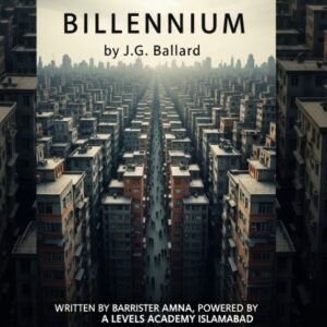 Billennium by J.G. Ballard English Stories LLB Part 2 (Annual 5 years)