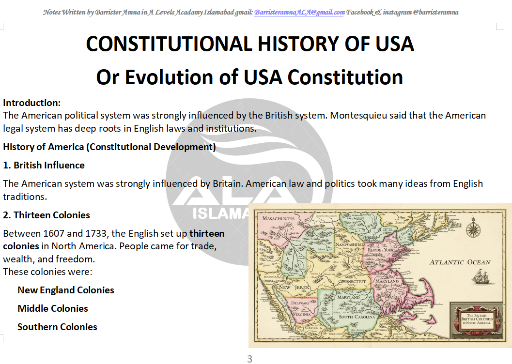 USA Constitution Part 2 (Annual 5 years)