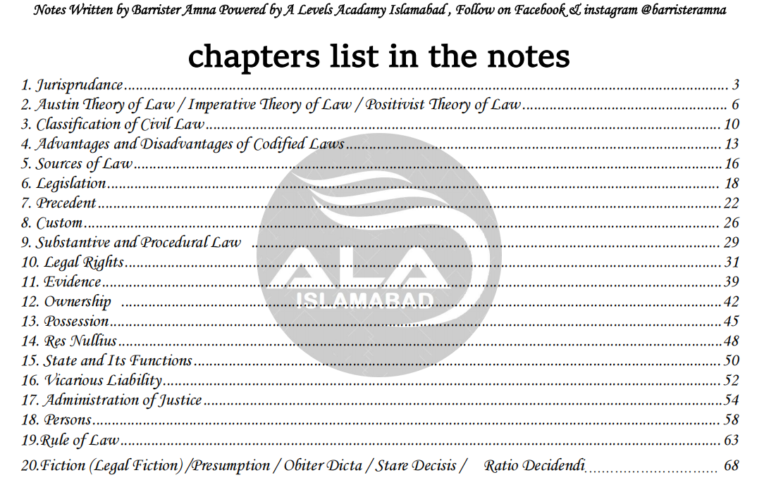English Jurisprudence LLB Part 2 (Annual 5 years)