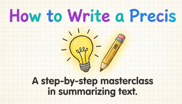 Precis writing Techniques Slides