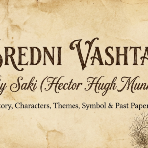 Slides Sredhni Vashtar (English Story) LLB Part 2 (Annual 5 years)