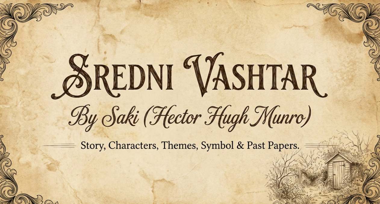 Slides Sredhni Vashtar (English Story) LLB Part 2 (Annual 5 years)